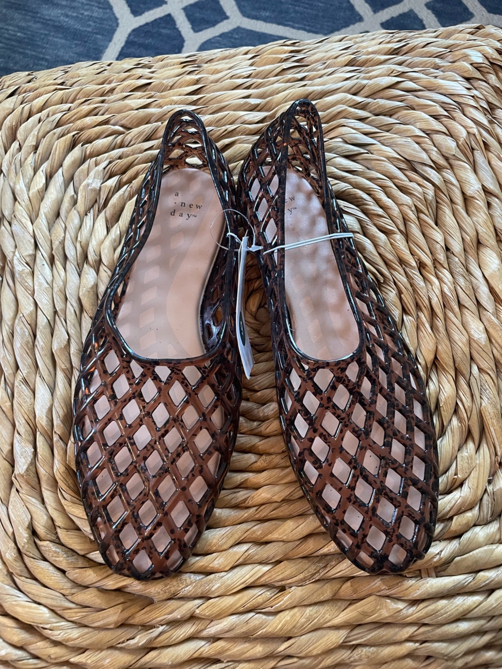 A New Day™ Women's Yuri Jelly Flats NWT